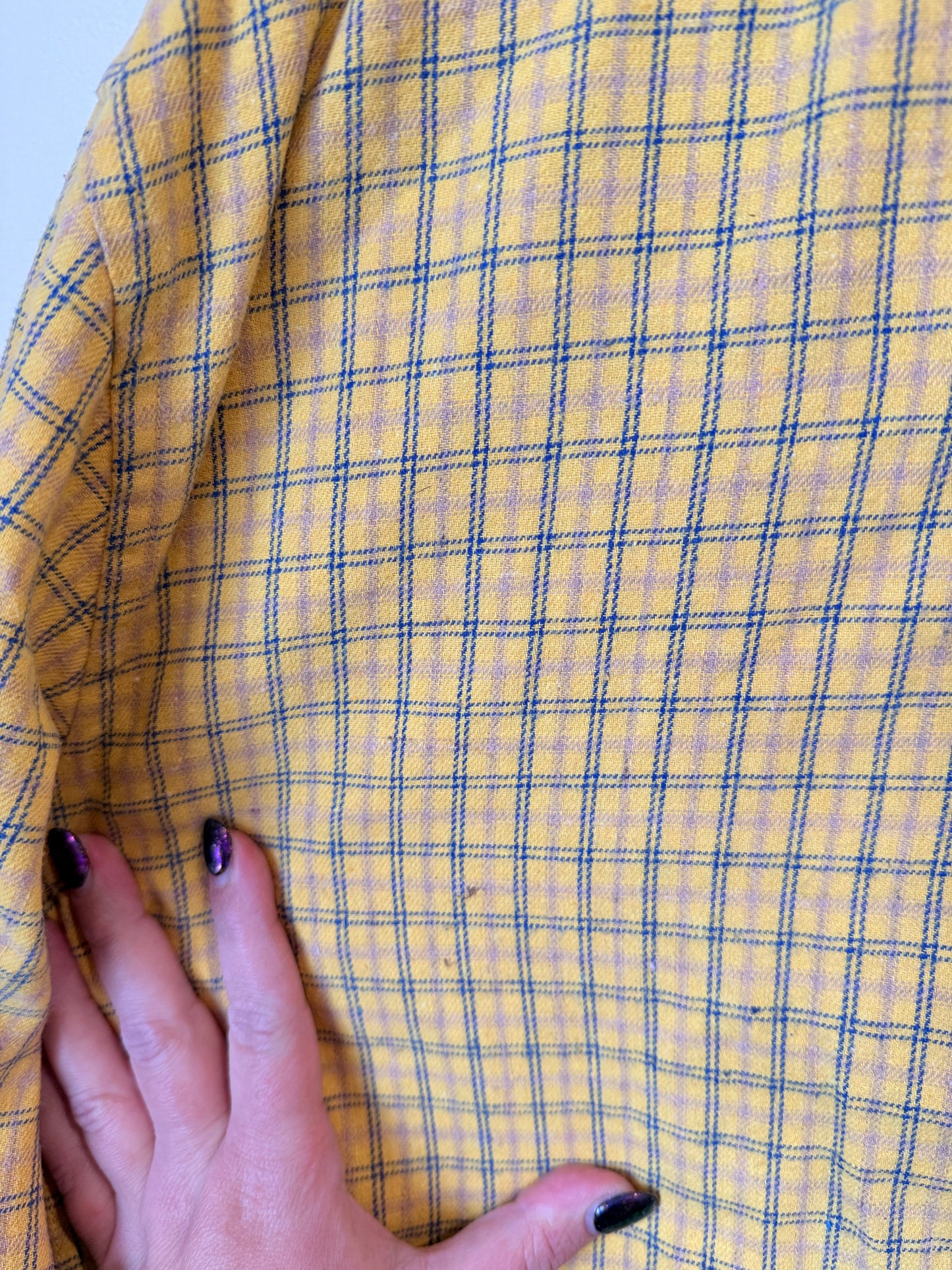 Woods Long-sleeve Shirt Size U/Arm to U/Arm 67cm
