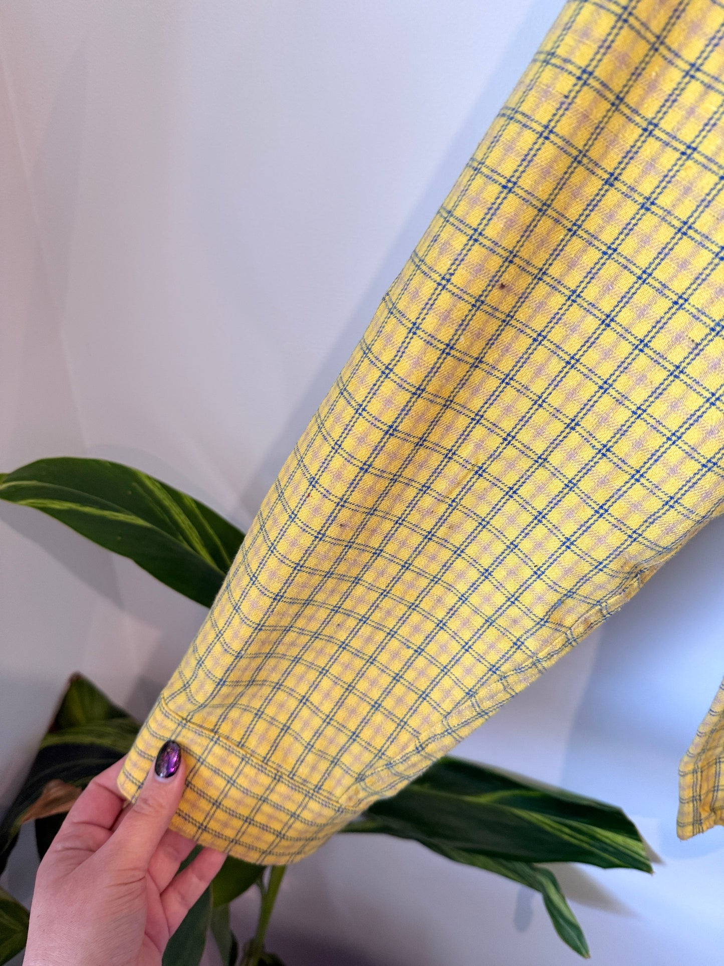 Woods Long-sleeve Shirt Size U/Arm to U/Arm 67cm