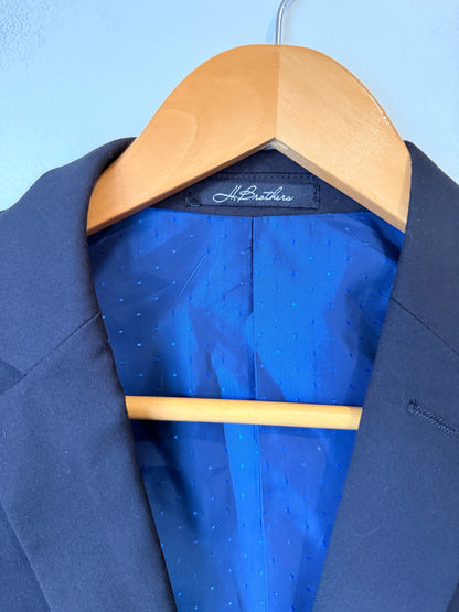 H.brothers Tailored Single-breasted Suit Jacket Size 92NR
