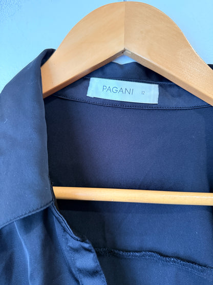 Pagani Button-down Long-sleeve Shirt Size 12