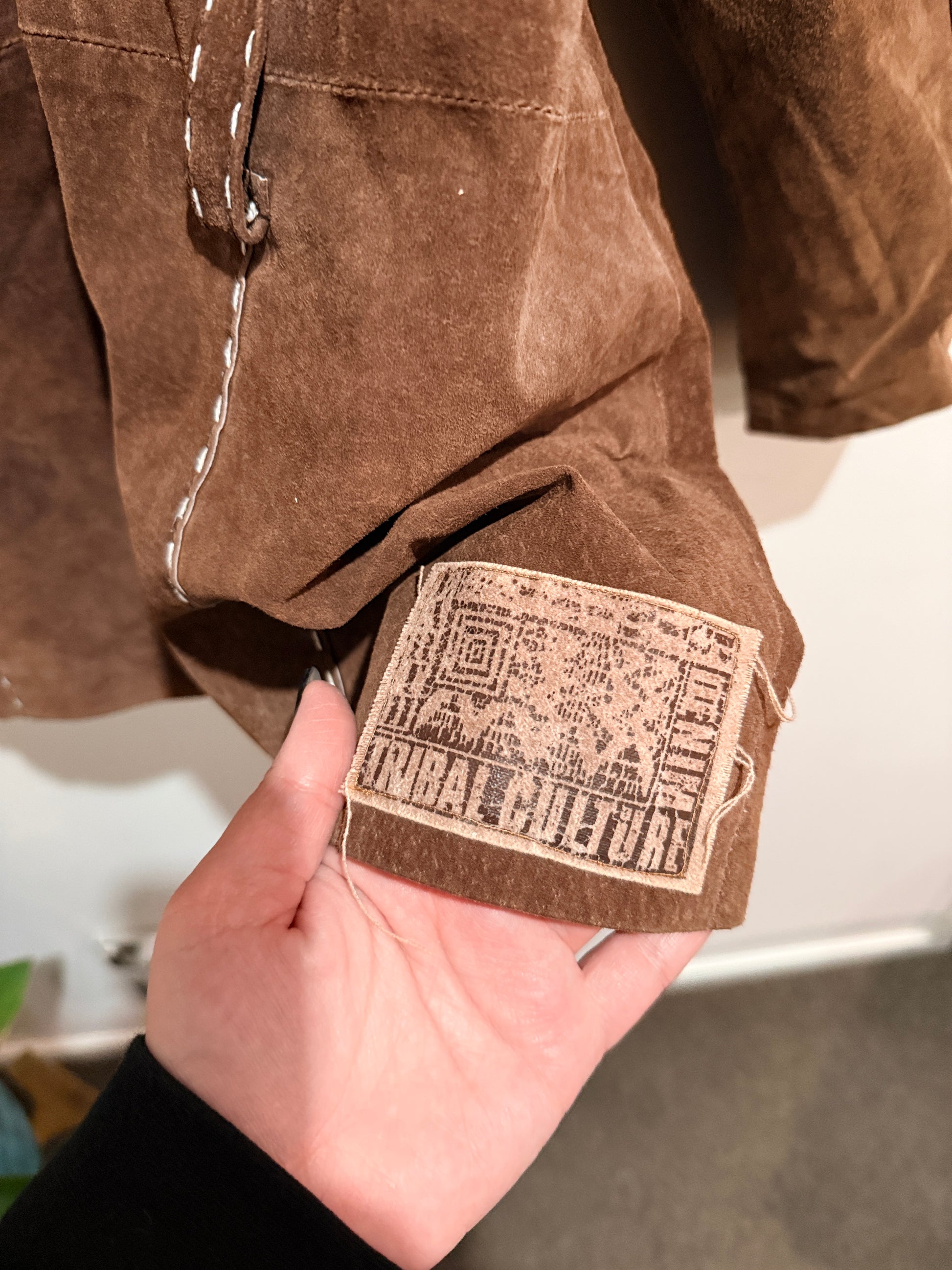 Outbrook Leather Button-up Jacket Size 2XL (20W/22W)