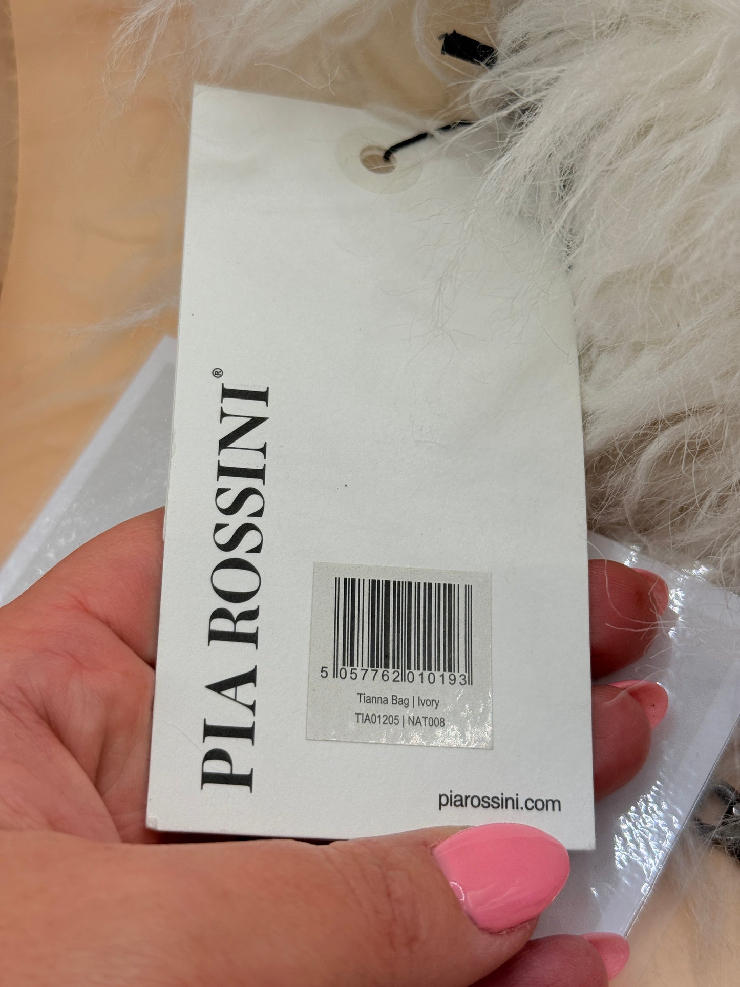 Pia Rossini Tianna Bag – Ivory