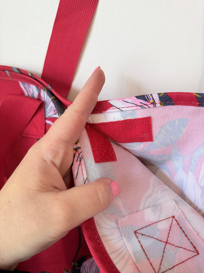 Roxy Tropical Floral Tote Bag – Pink
