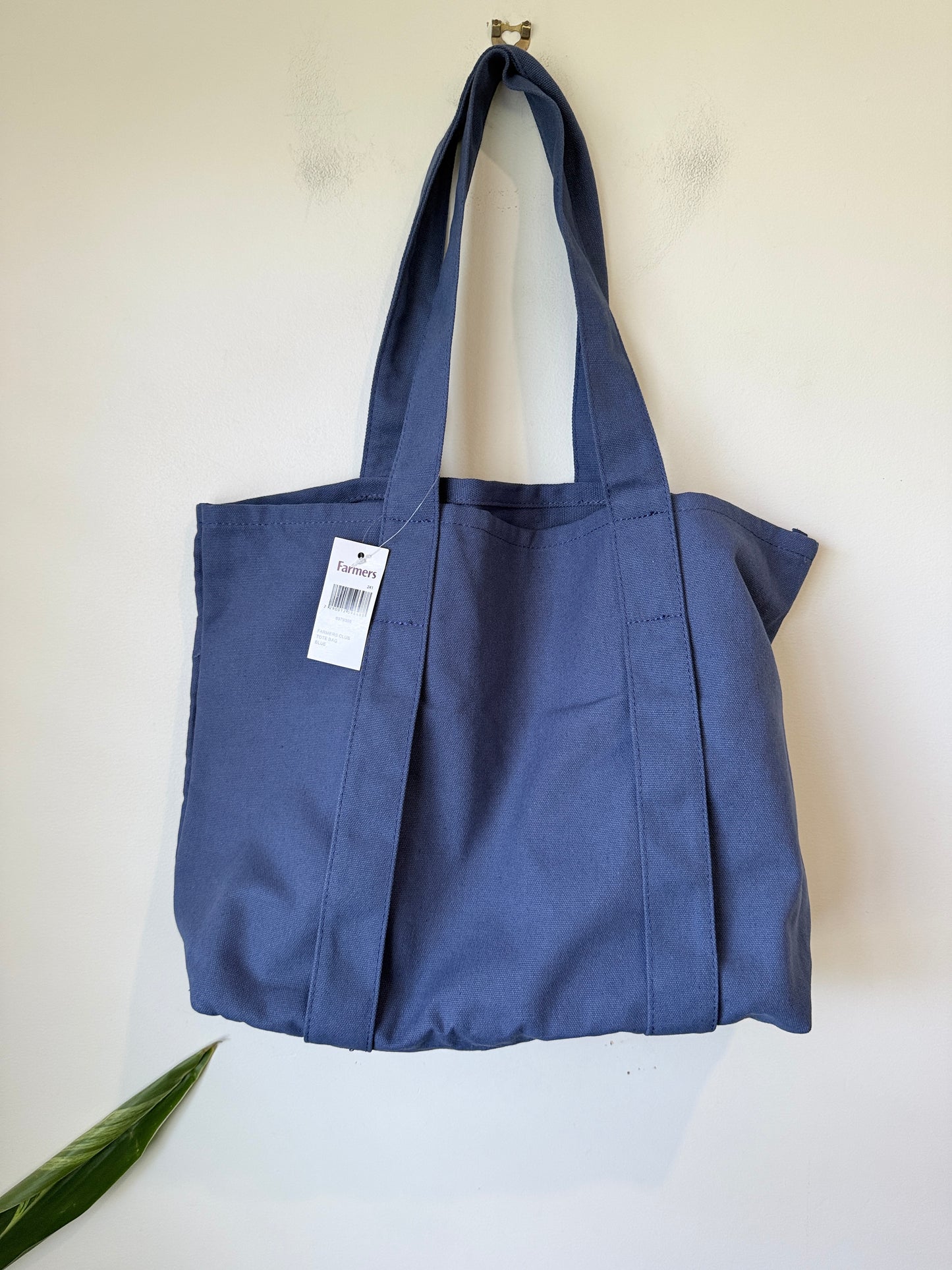 Farmers Club Tote Bag – Blue