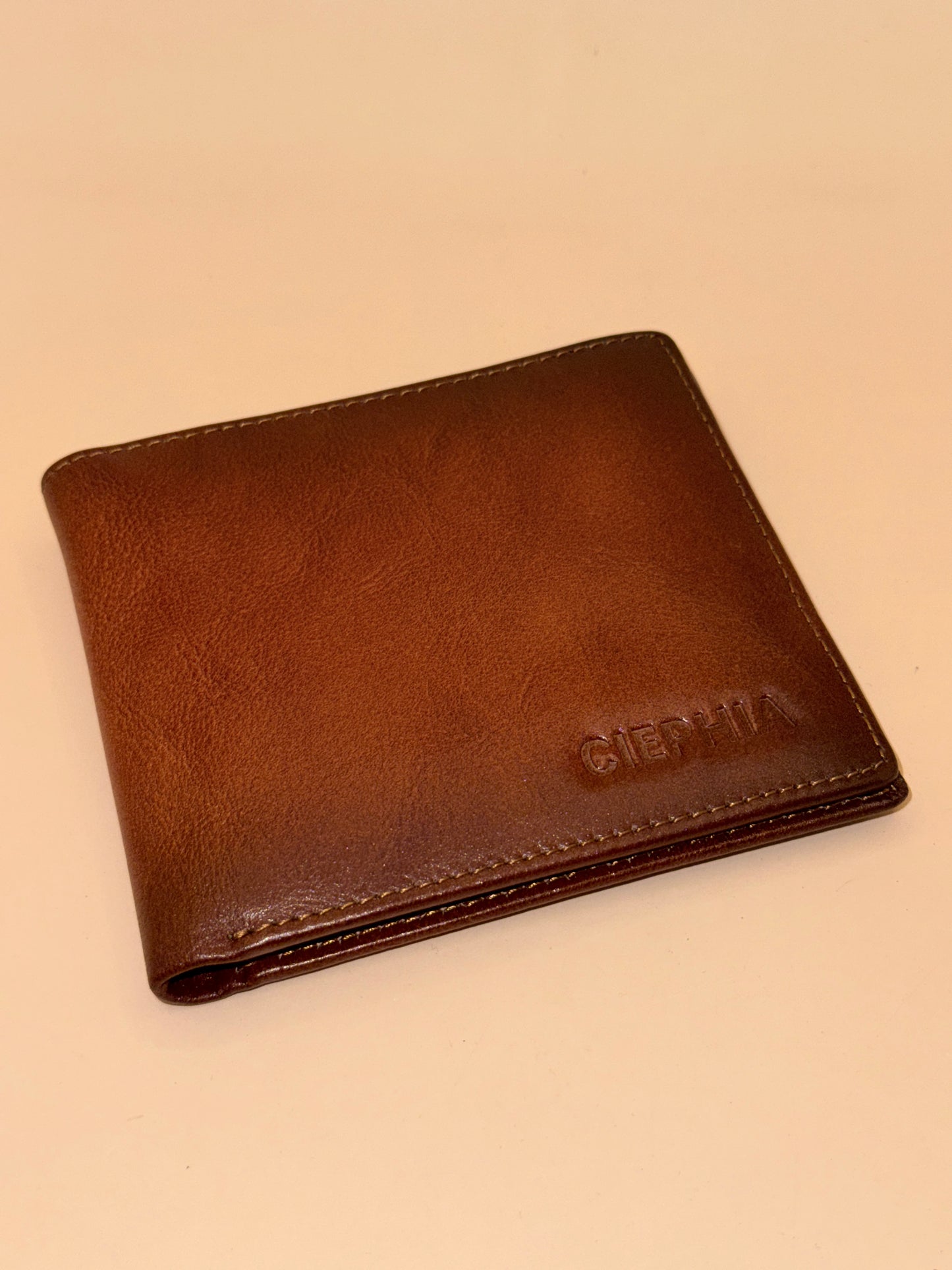 CIEPHIA Brown Bifold Wallet
