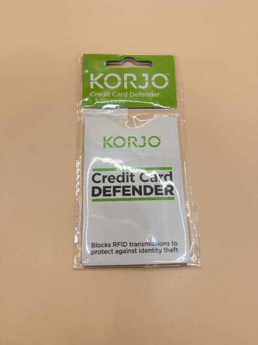 Korjo Credit Card Defender RFID Blocking Sleeves – Pack of 3