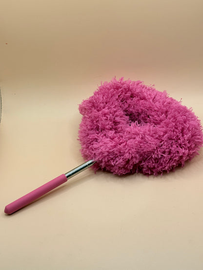 Pink Extendable Microfibre Duster