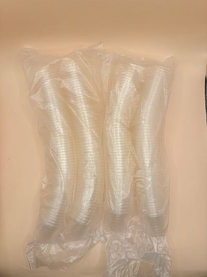 Clear Plastic Disposable Sauce & Portion Cups Bundle