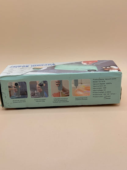 Portable Vacuum Sealer SJT-818 Cordless Food Preservation Machine