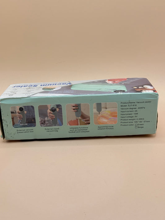Portable Vacuum Sealer SJT-818 Cordless Food Preservation Machine