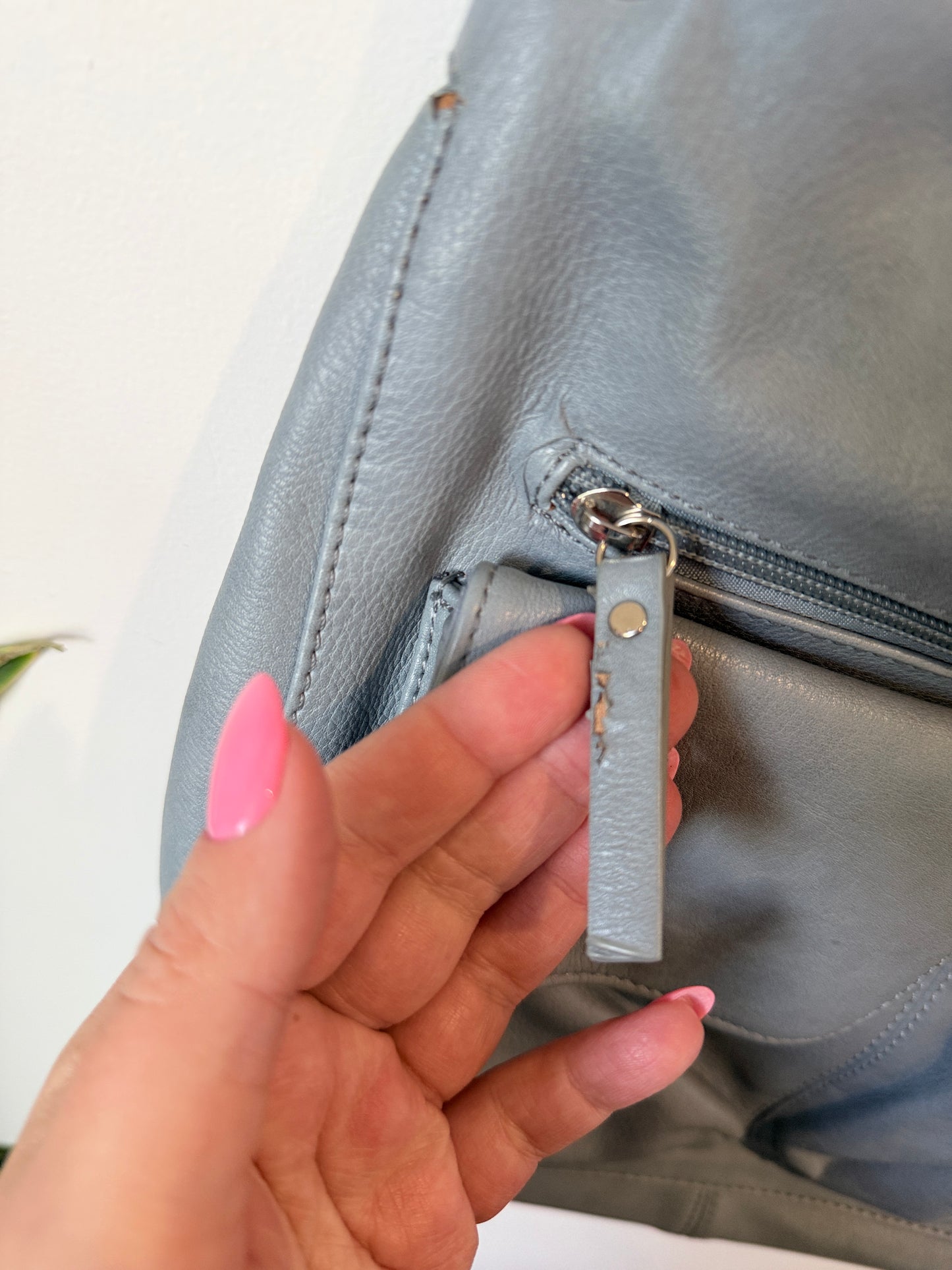 Grey Crossbody Shoulder Bag Medium