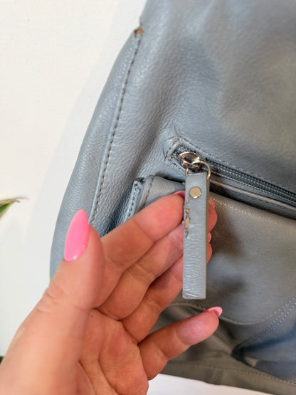 Grey Crossbody Shoulder Bag Medium