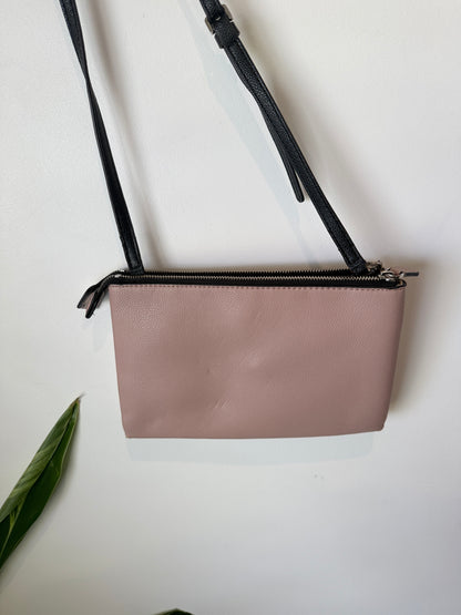 Guess White & Black Crossbody Bag Small