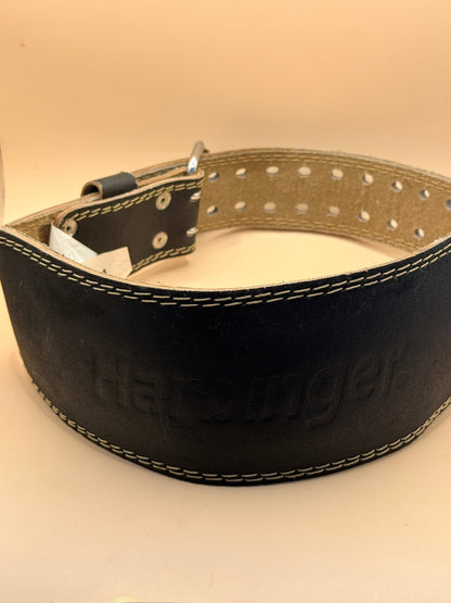 Harbinger Leather Weightlifting Belt Size M