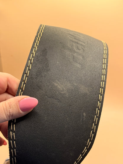 Harbinger Leather Weightlifting Belt Size M