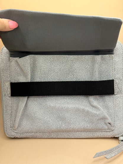 Grey Textured 12” Zip-Around Tablet / Laptop Sleeve Case