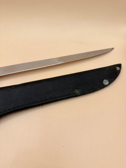 Frosts Mora Fillet Knife High Carbon Fishing Knife with Leather Sheath