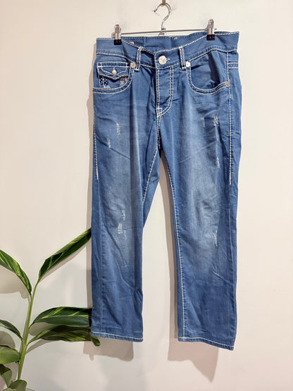 True Religion Distressed Denim Pants Size 32 | Waist 90cm