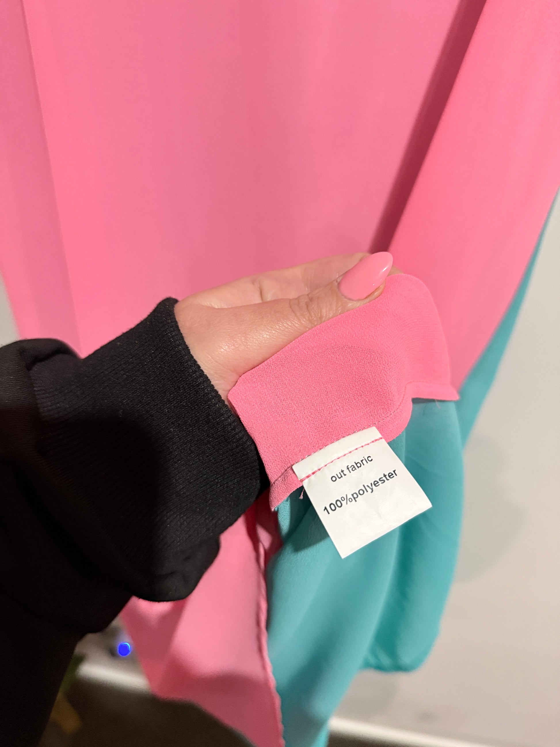 Charlo Colorblock Dress Size 14