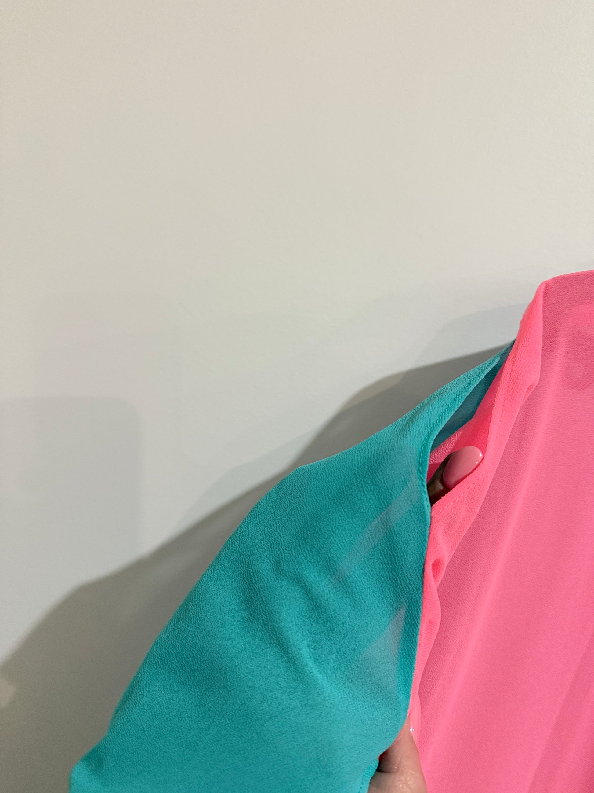 Charlo Colorblock Dress Size 14