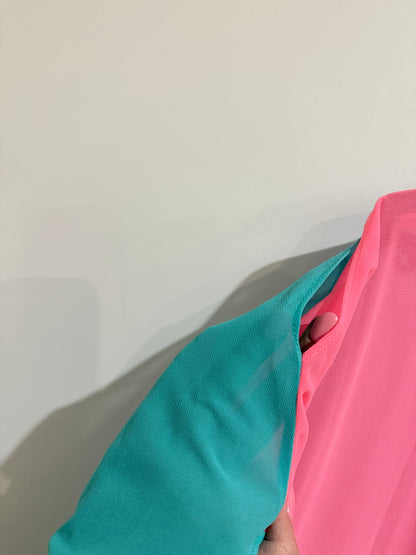Charlo Colorblock Dress Size 14