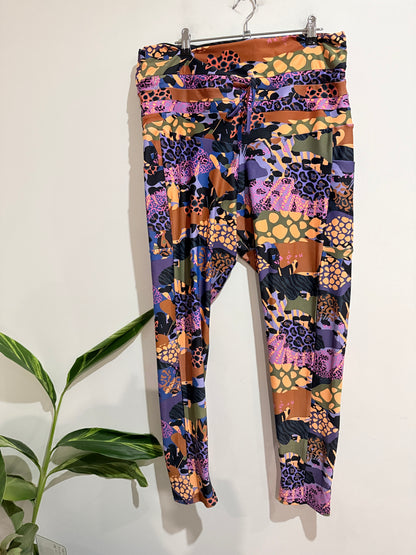 Excotice Multicolor High-waisted Leggings Size Xx-large