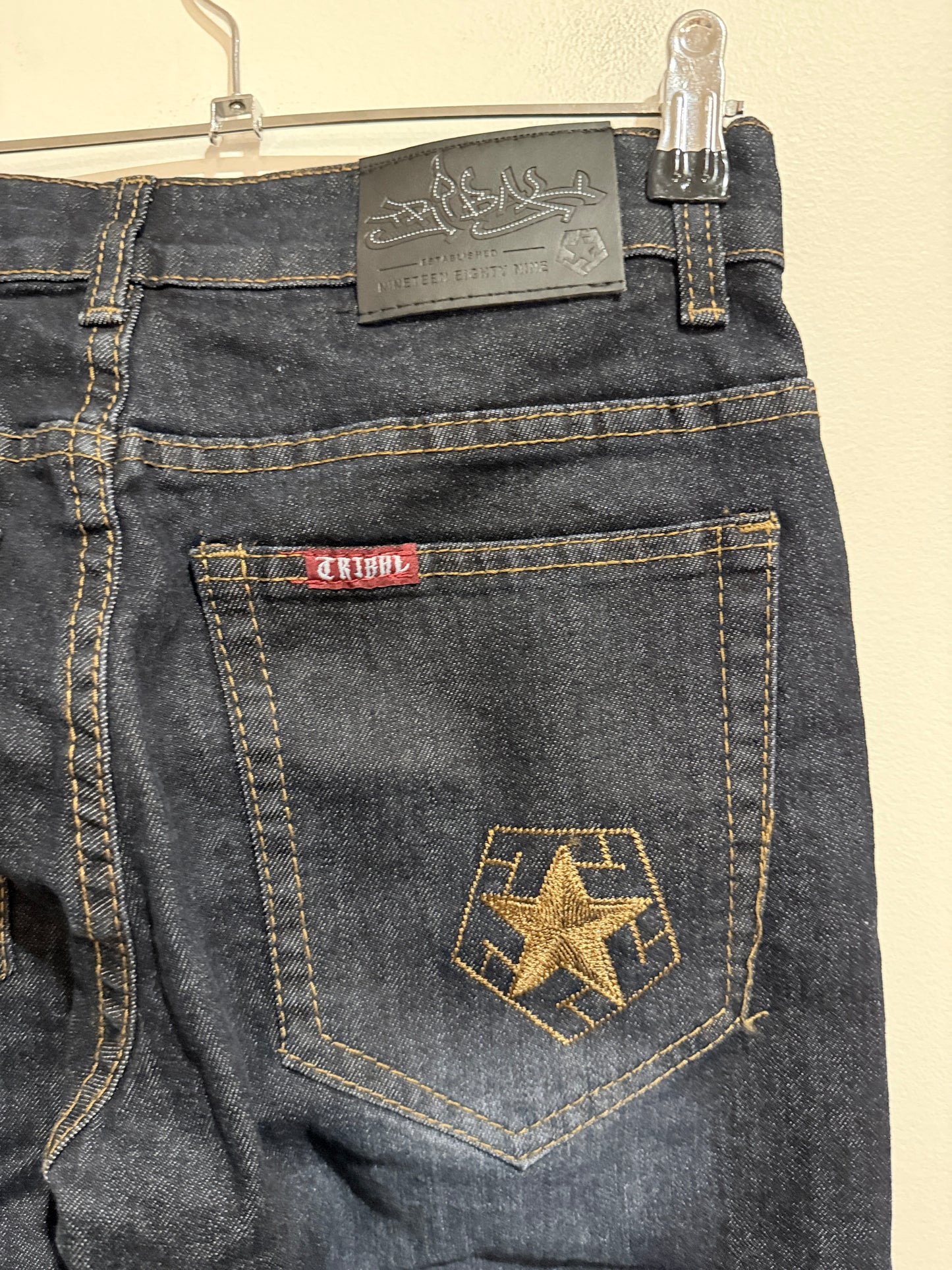 Tribal Men's Skinny Jeans Size 29 | Waist 74cm