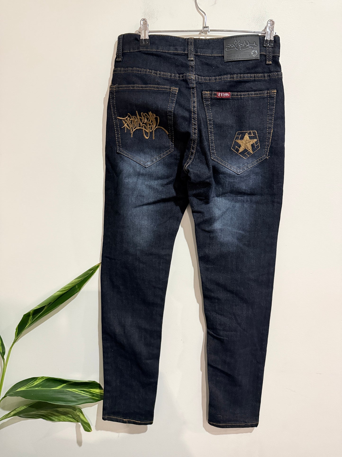 Tribal Men's Skinny Jeans Size 29 | Waist 74cm