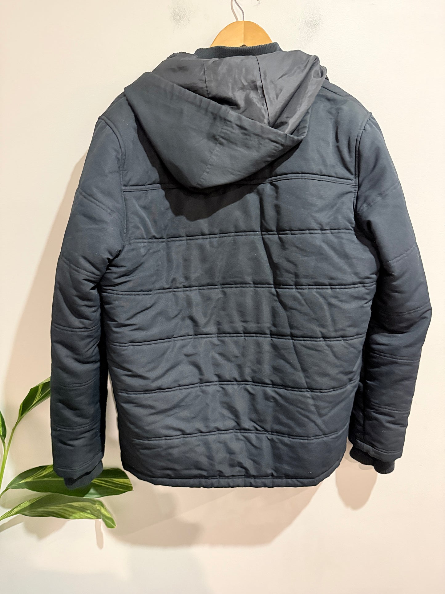 Jeanswest Hooded Puffer Jacket Size L