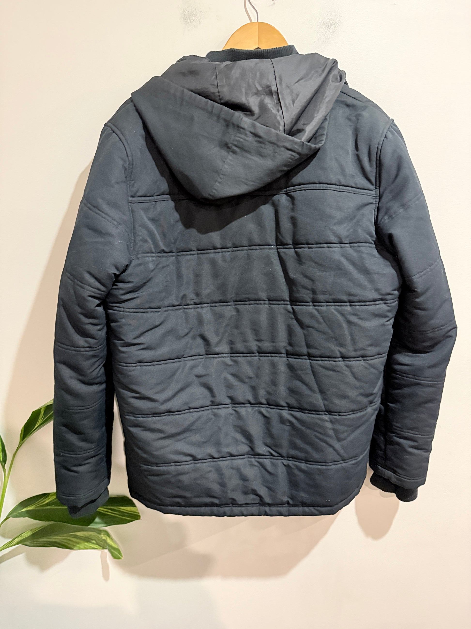 Jeanswest Hooded Puffer Jacket Size L