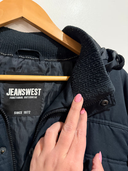 Jeanswest Hooded Puffer Jacket Size L