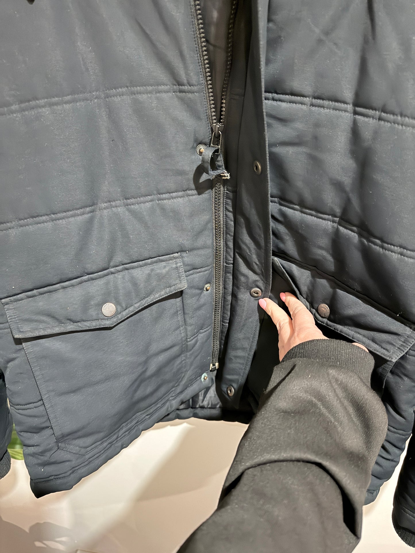 Jeanswest Hooded Puffer Jacket Size L
