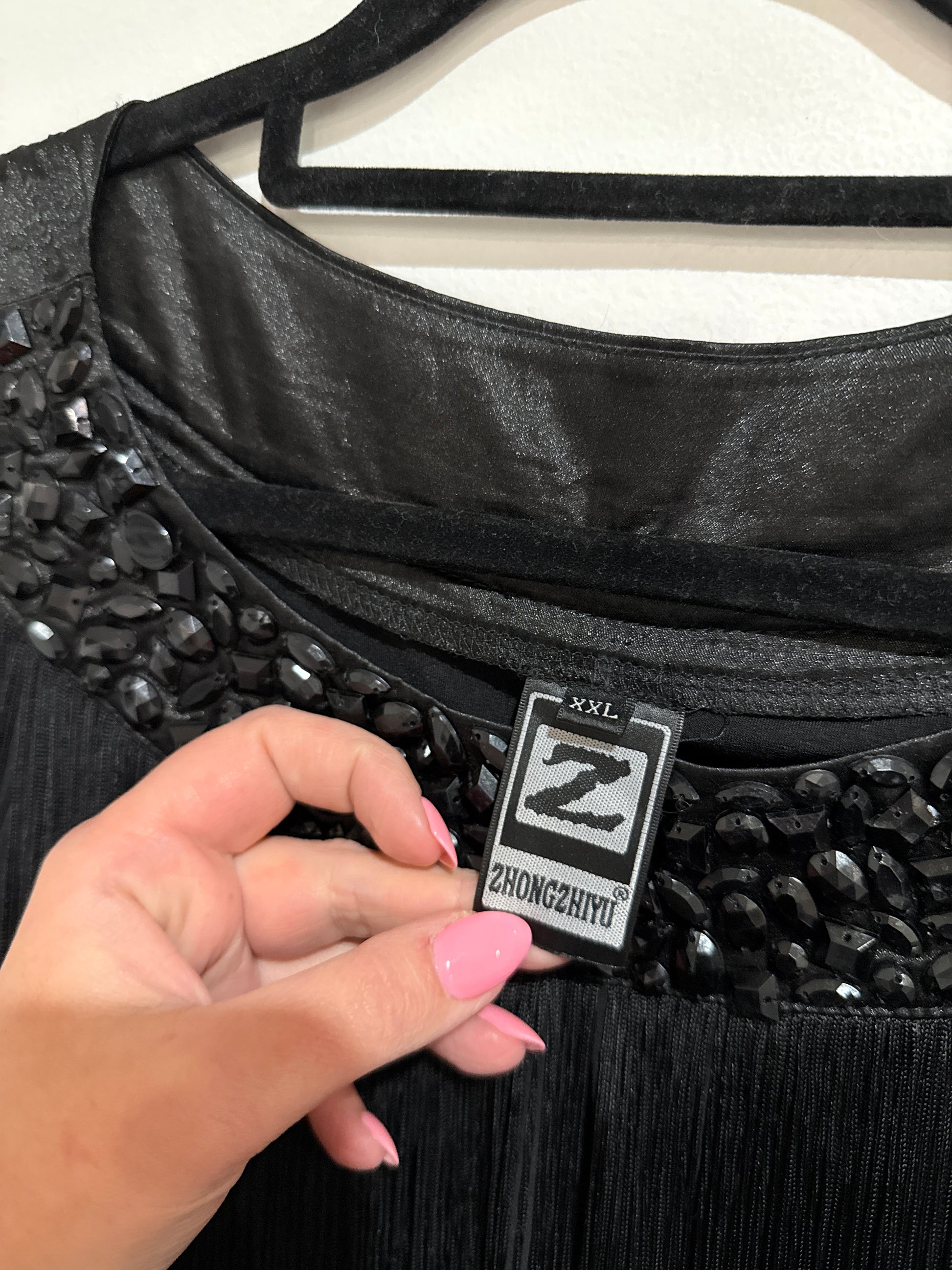Zhongzhiyu Cocktail Party Dress Size XXL : U/Arm to U/Arm 51cm