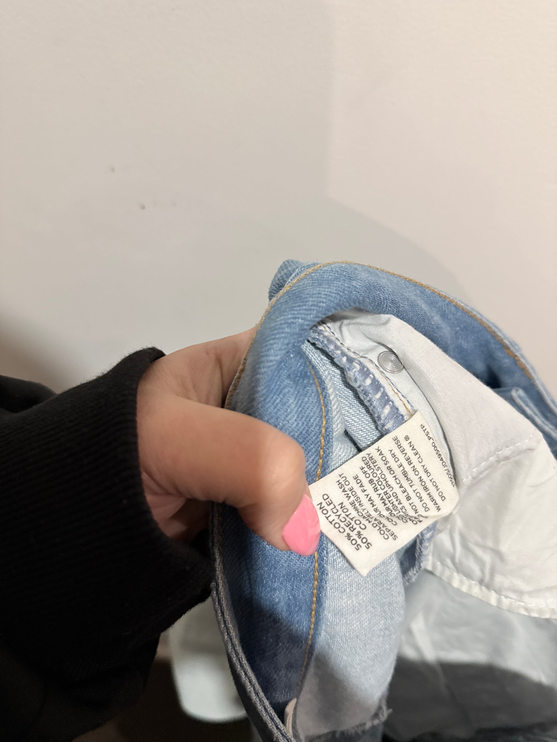Glassons Two-tone Diagonal Patchwork Jeans Size 10