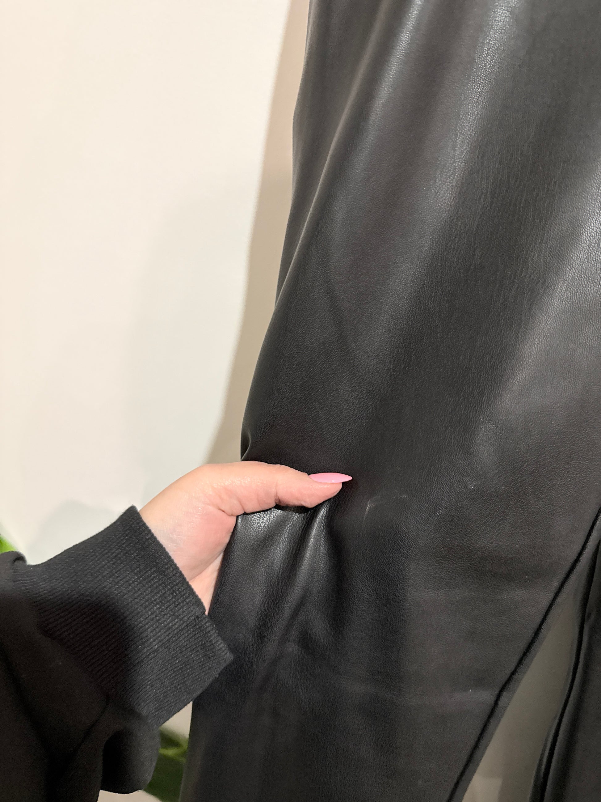 Anko Leather High-rise Pants Size 10