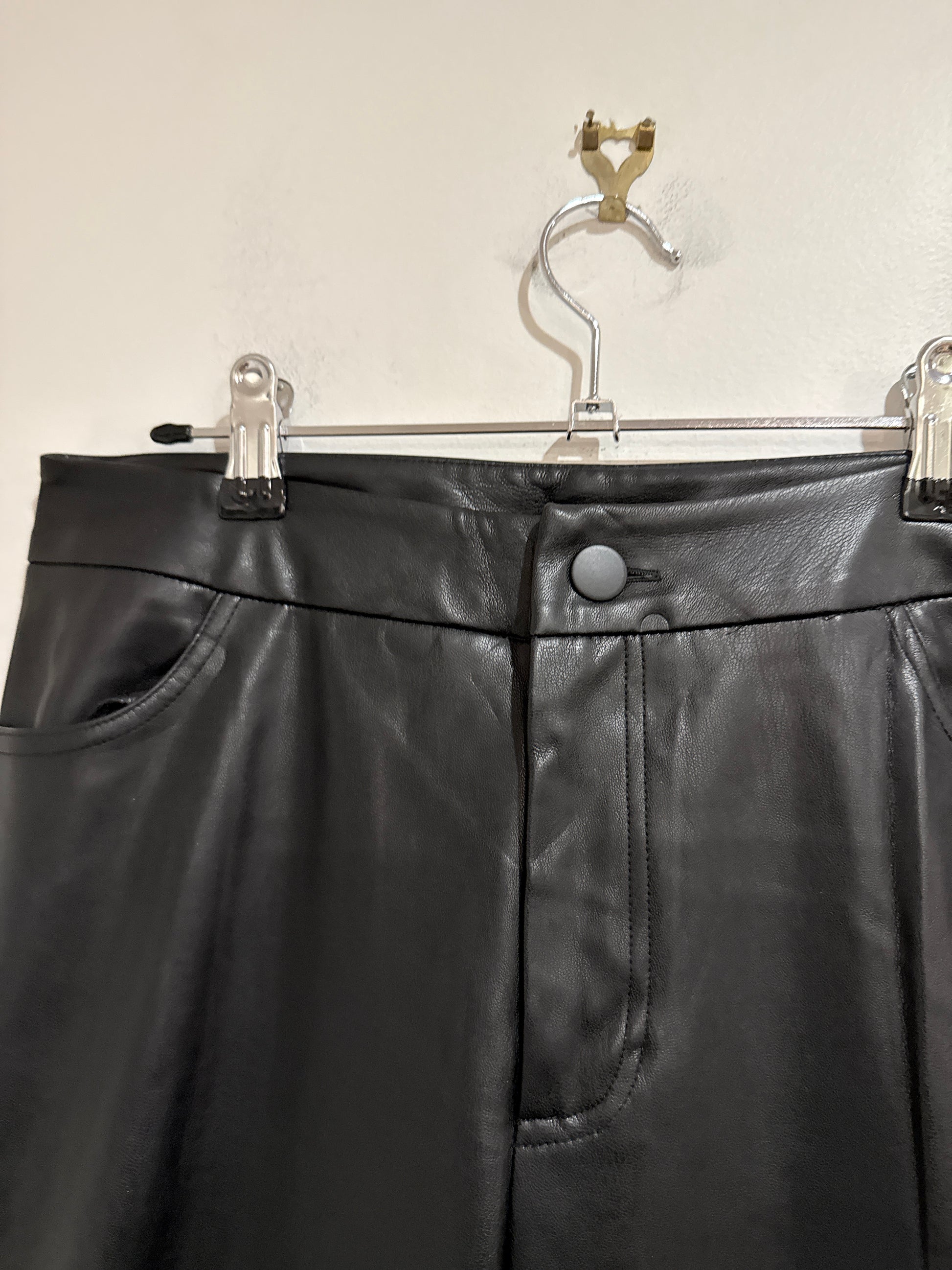 Anko Leather High-rise Pants Size 10