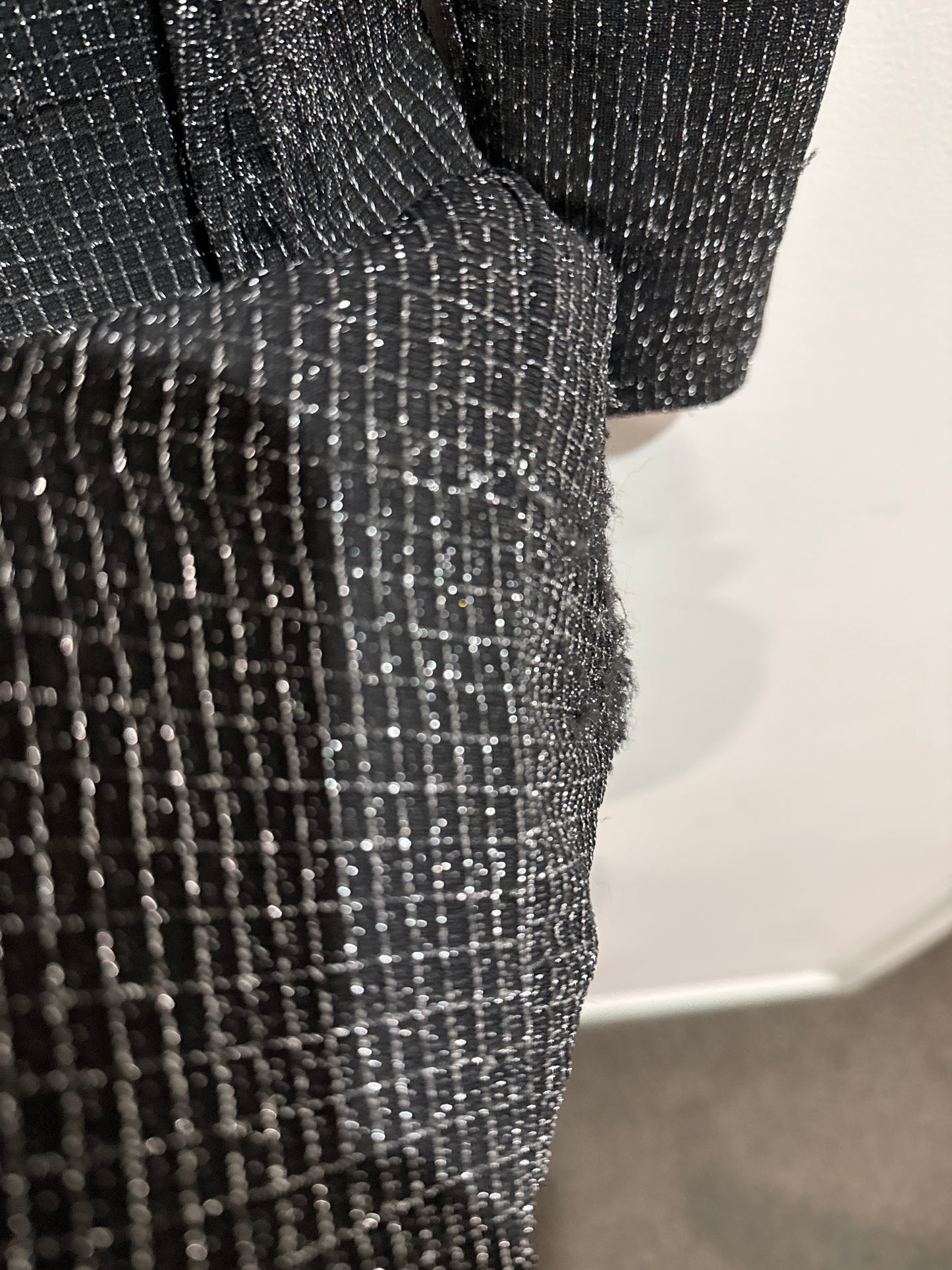Mirrou Sparkled Wrap Dress Size S