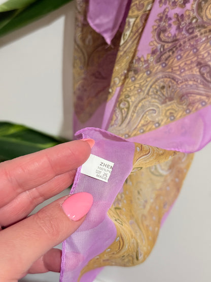 Zhen Qing Chiffon Shawl