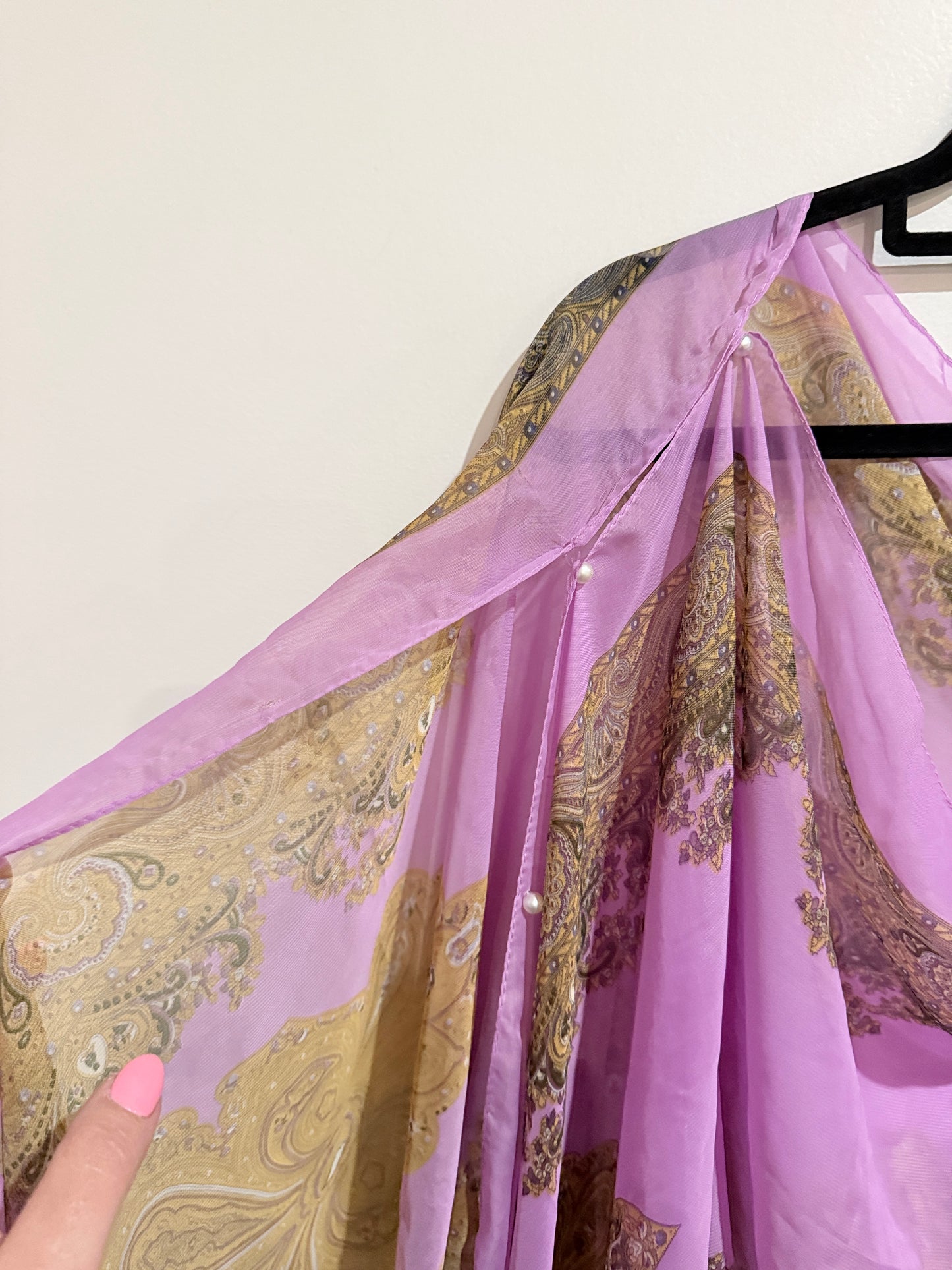 Zhen Qing Chiffon Shawl