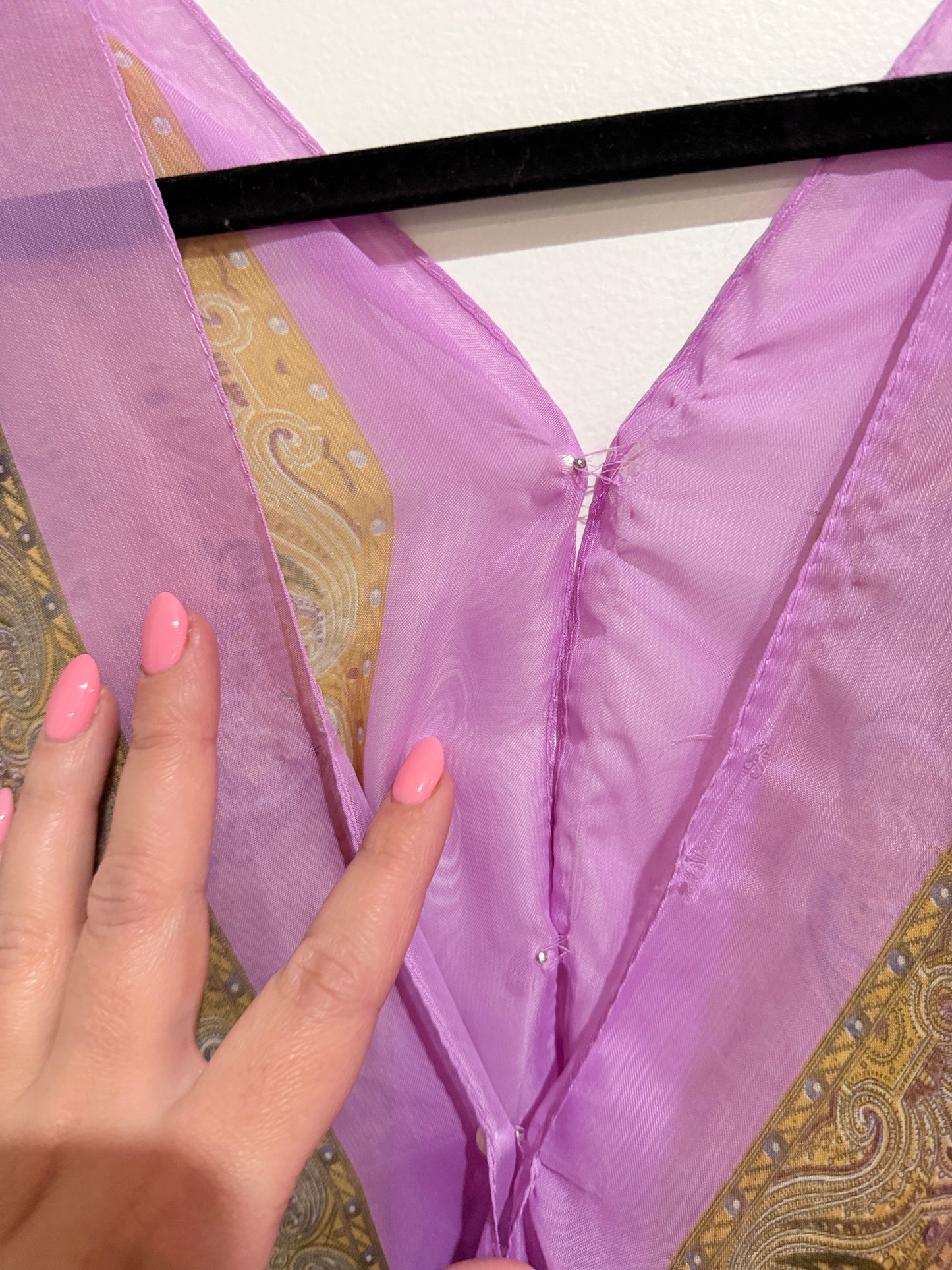 Zhen Qing Chiffon Shawl