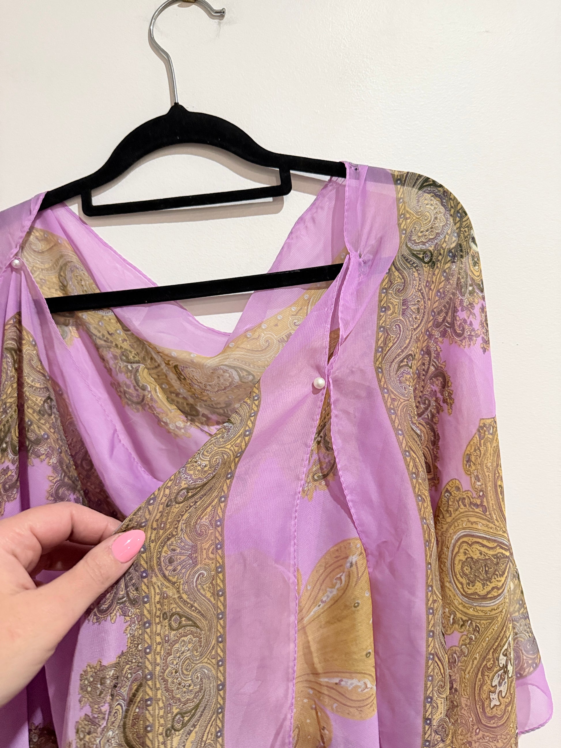Zhen Qing Chiffon Shawl