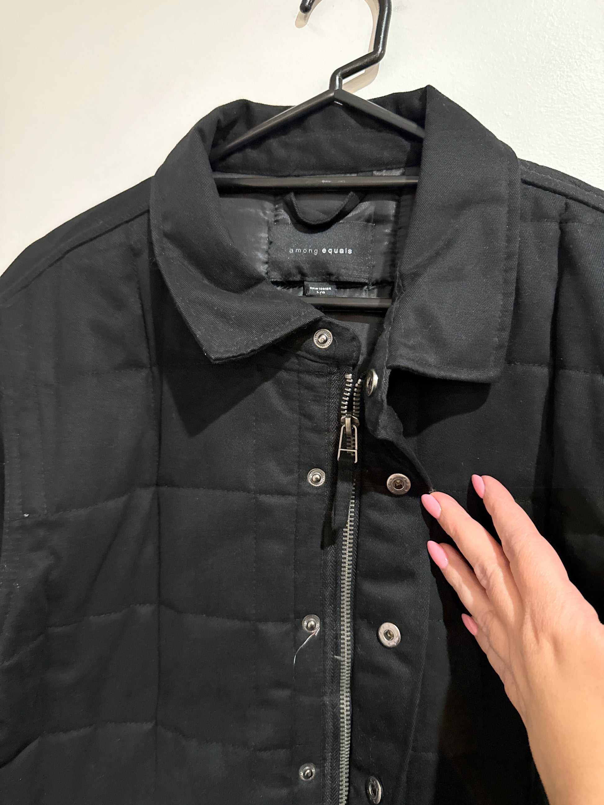 Among Equals Quilted Jacket Size L/G
