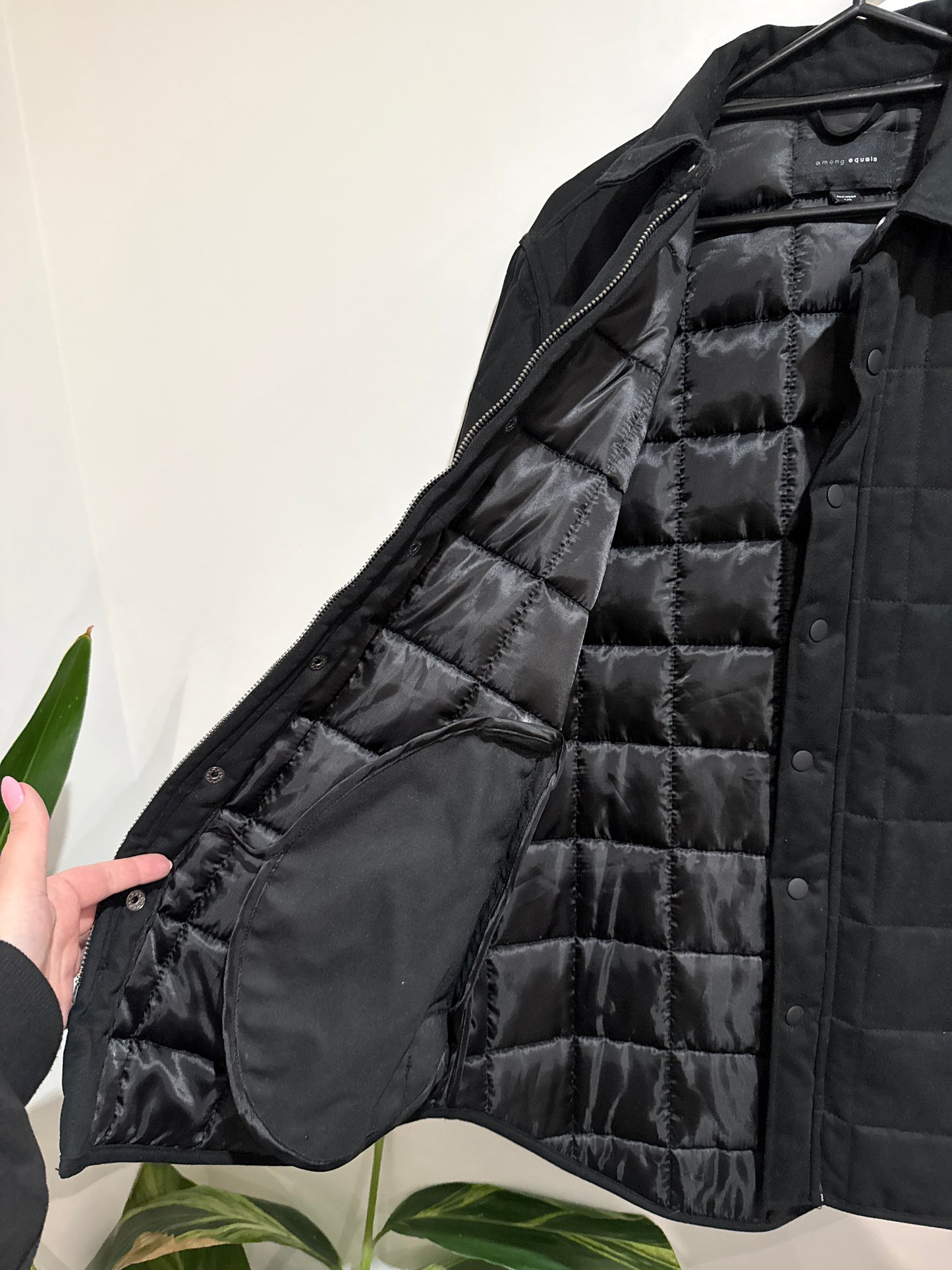 Among Equals Quilted Jacket Size L/G