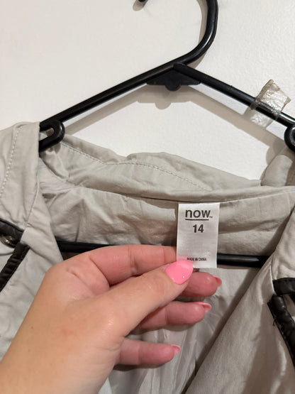 Now Trench Coat Size 14