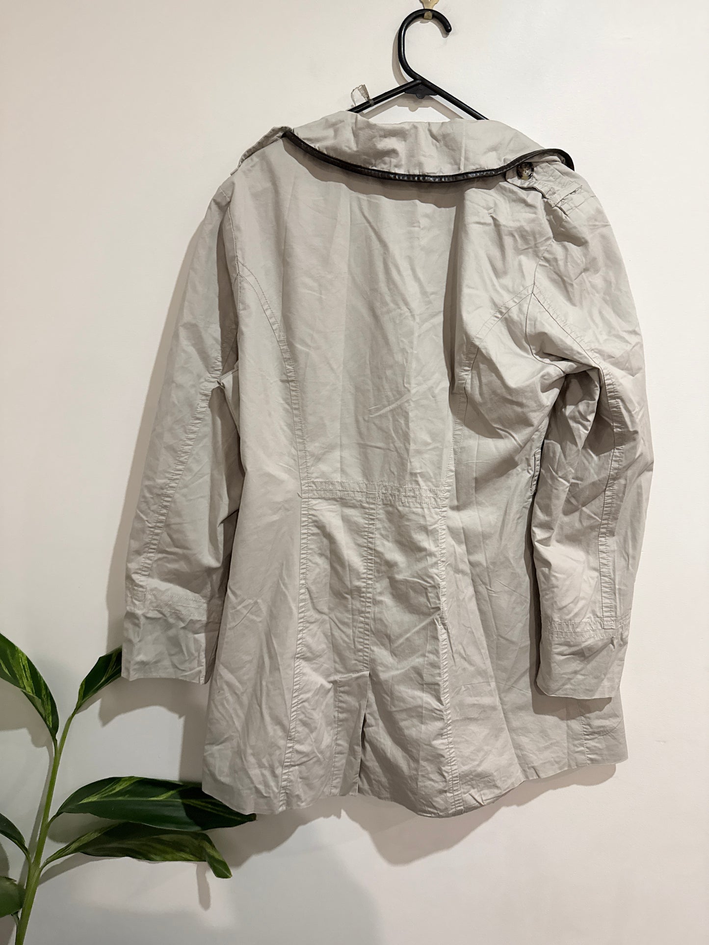 Now Trench Coat Size 14