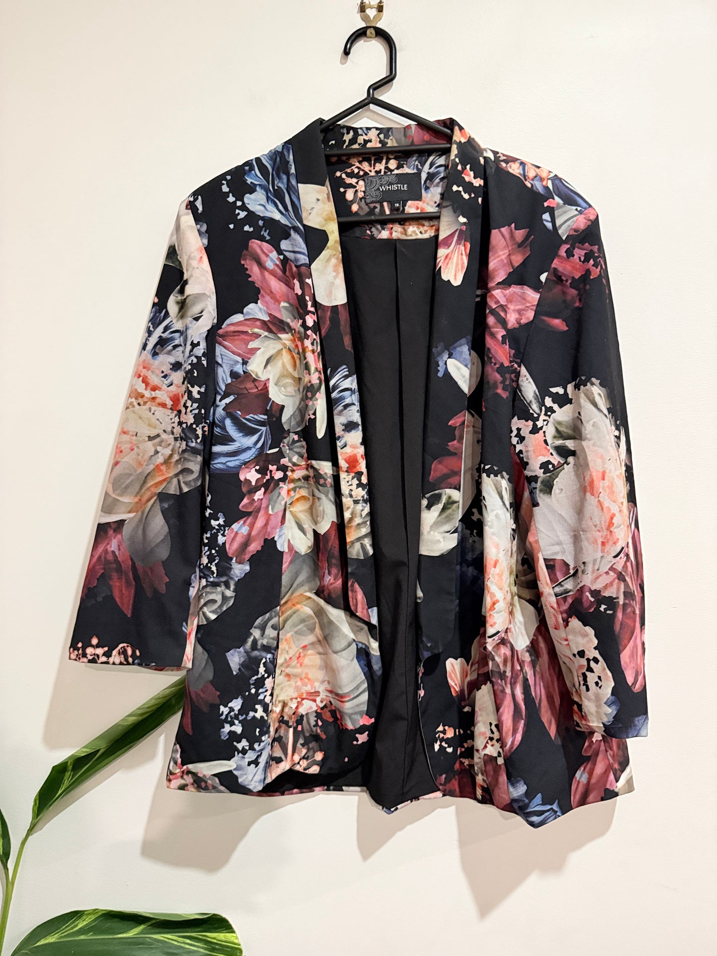 Whistle Floral Blazer Size 18