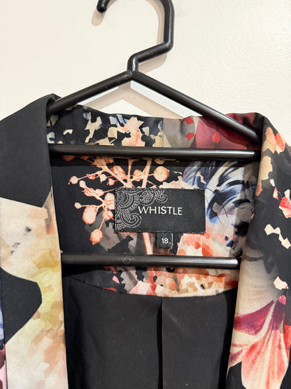 Whistle Floral Blazer Size 18