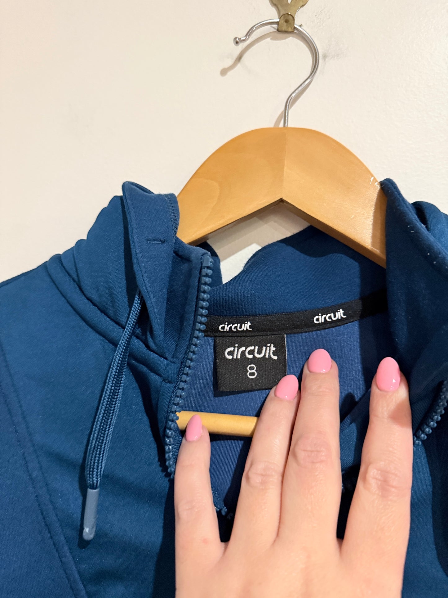 Circuit Half-zip Hoodie Pullover Size 8