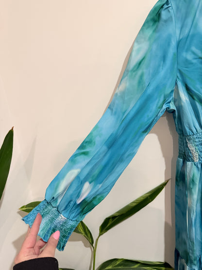 Shein Tie-dye Maxi Dress Size L