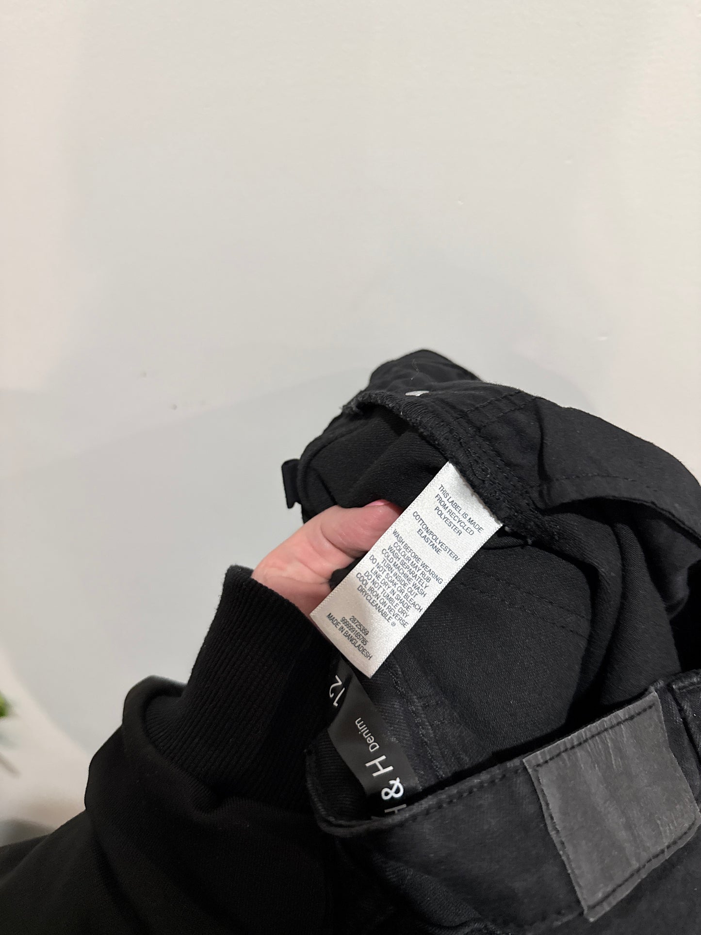 H & H High-waist Skinny Jeans Size 12
